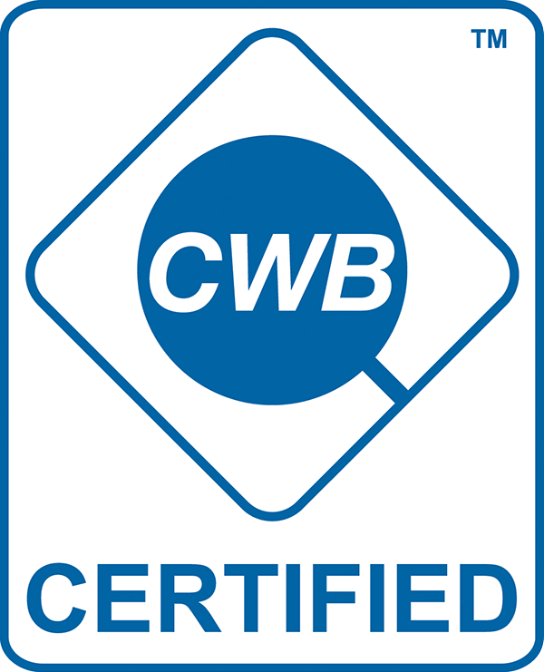 Canadian Welding Bureau Certified logo